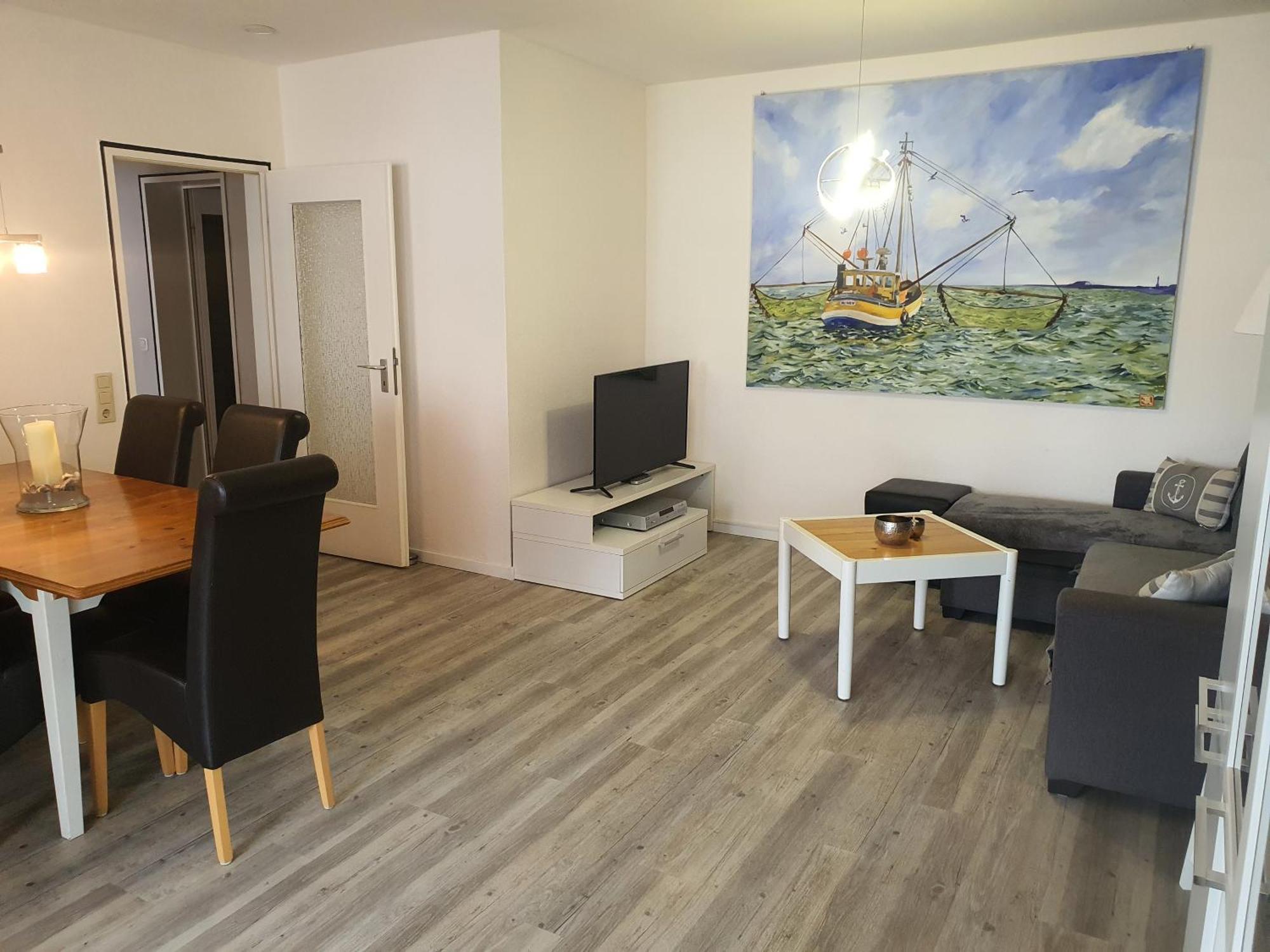 Ferienwohnung Krabbenkutter ノルダーナイ エクステリア 写真